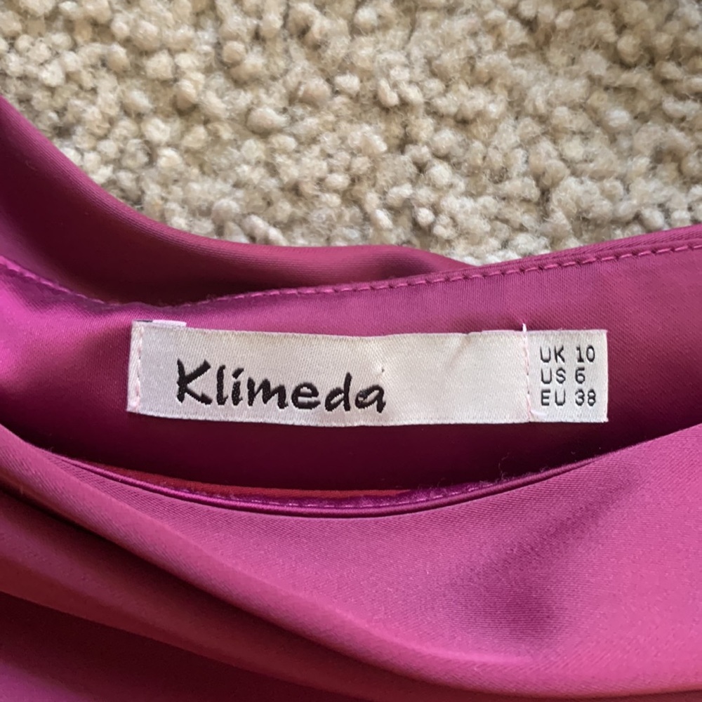Beautiful dress - purple size 6 - Picture 4 of 6